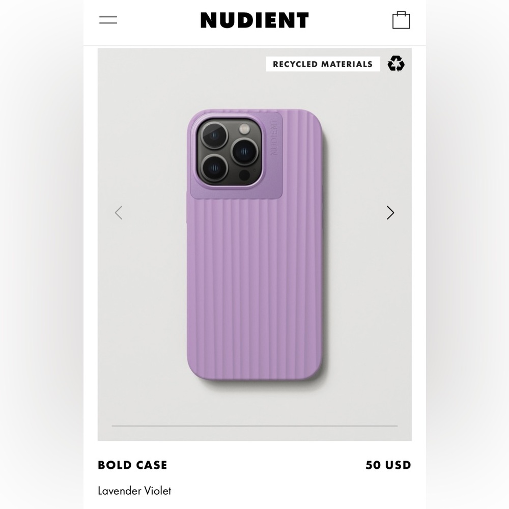 Nudient iPhone 13 Pro Case